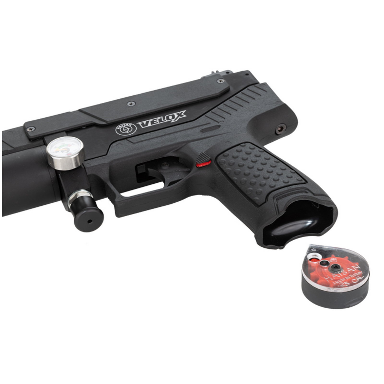 Hatsan Velox Semi-auto PCP Pistol | Black - Image 3