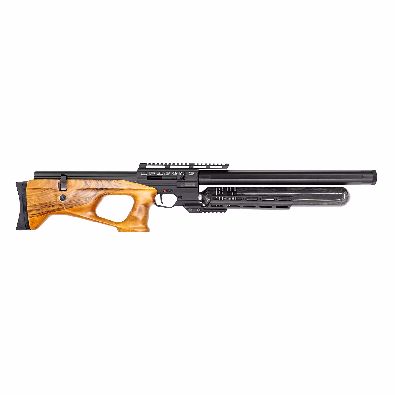 URAGAN 3 Walnut PCP Bullpup Air Rifle