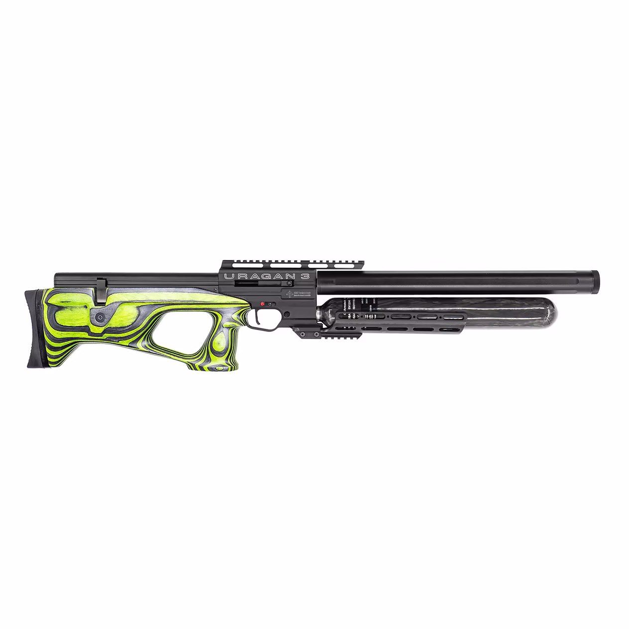URAGAN 3 Green Laminate PCP Bullpup